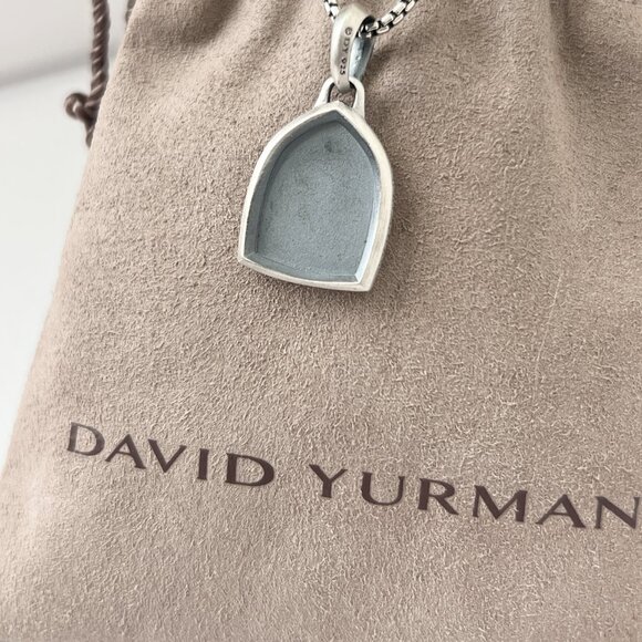 David Yurman 925 Sterling Silver St. Anthony Pendant Amulet - Picture 2 of 2